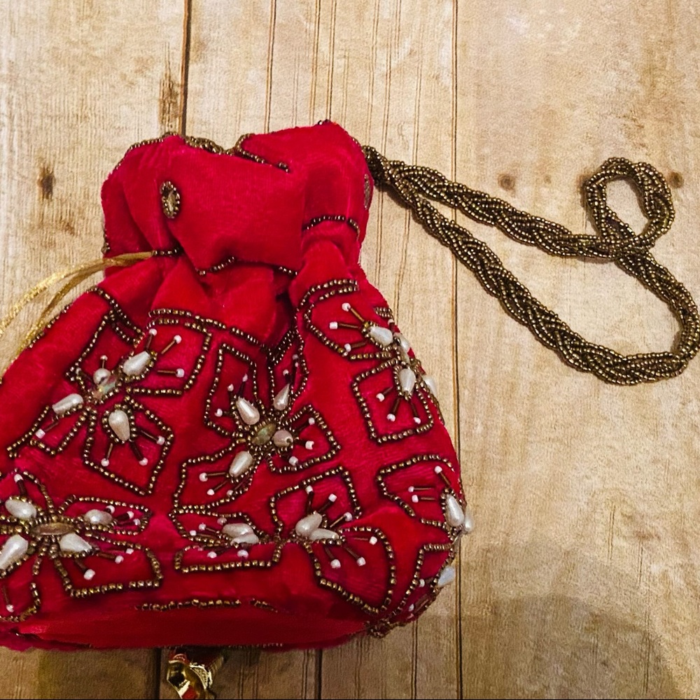Rani Pink Mehendi Bag
